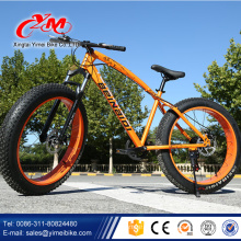 buena marca de engranajes 26x4.0 Fat bicicleta de neumáticos y bicicletas, aleación de marco y suspensión tenedor fat fat bike, acero precio barato fat tire bike